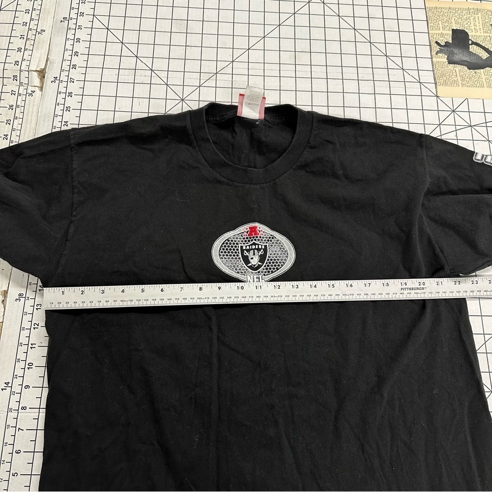 Oakland Raiders Y2K sz XL NFL tee A51 - Picture 5 of 5